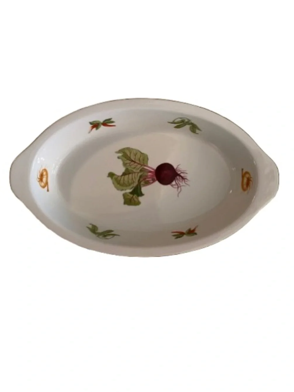 Vintage Vegetable Garden By Andrea Oven to Table Cookware 5556 Cottagecore NEW